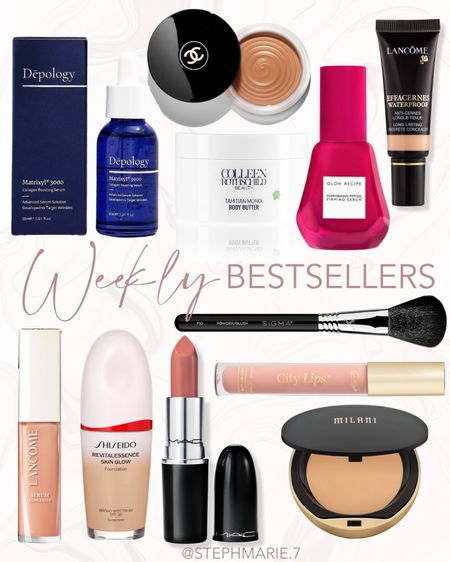 Weekly best sellers - must have beauty finds - beauty favs - mature skin beauty - mature skin makeup inspo - makeup routine ideas - skincare finds 

#LTKbeauty #LTKover40 #LTKstyletip