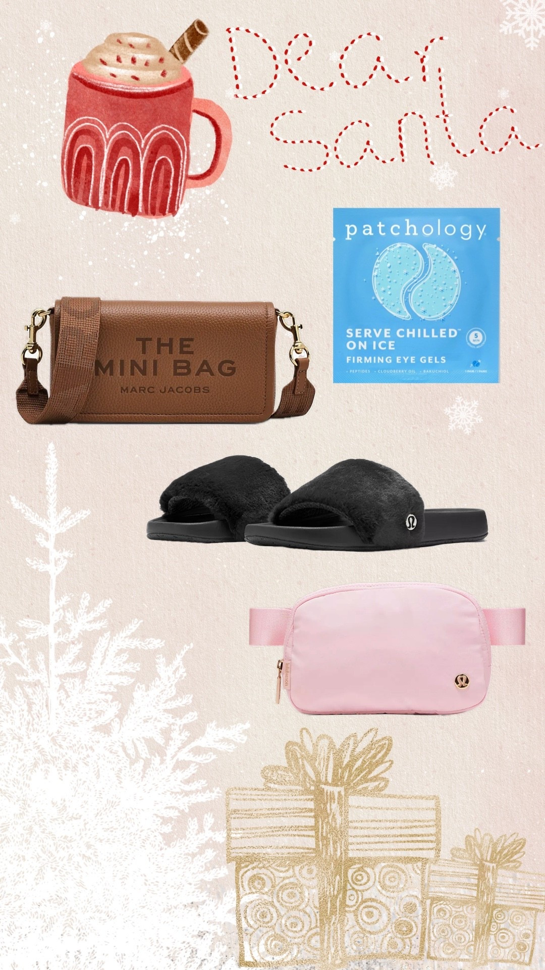 Gift Guide for Her 
Christmas Wishlist 

Beauty + Shoes and Bags + lounge 


#LTKGiftGuide #LTKFindsUnder100 #LTKHoliday