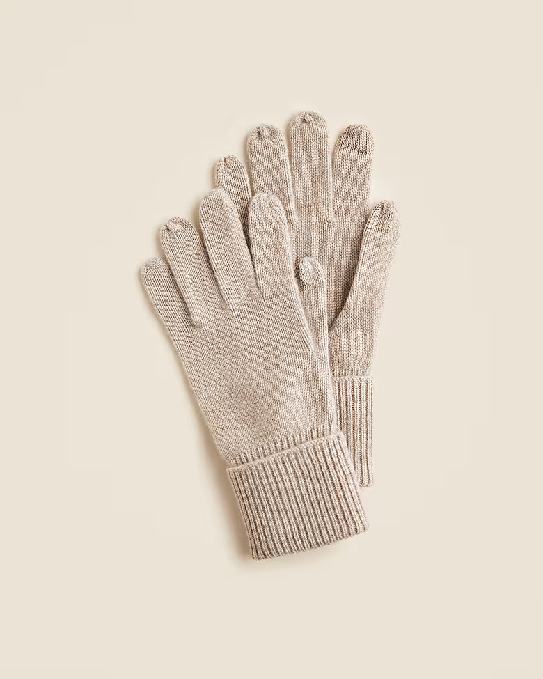 Cashmere tech-touch gloves | J. Crew US