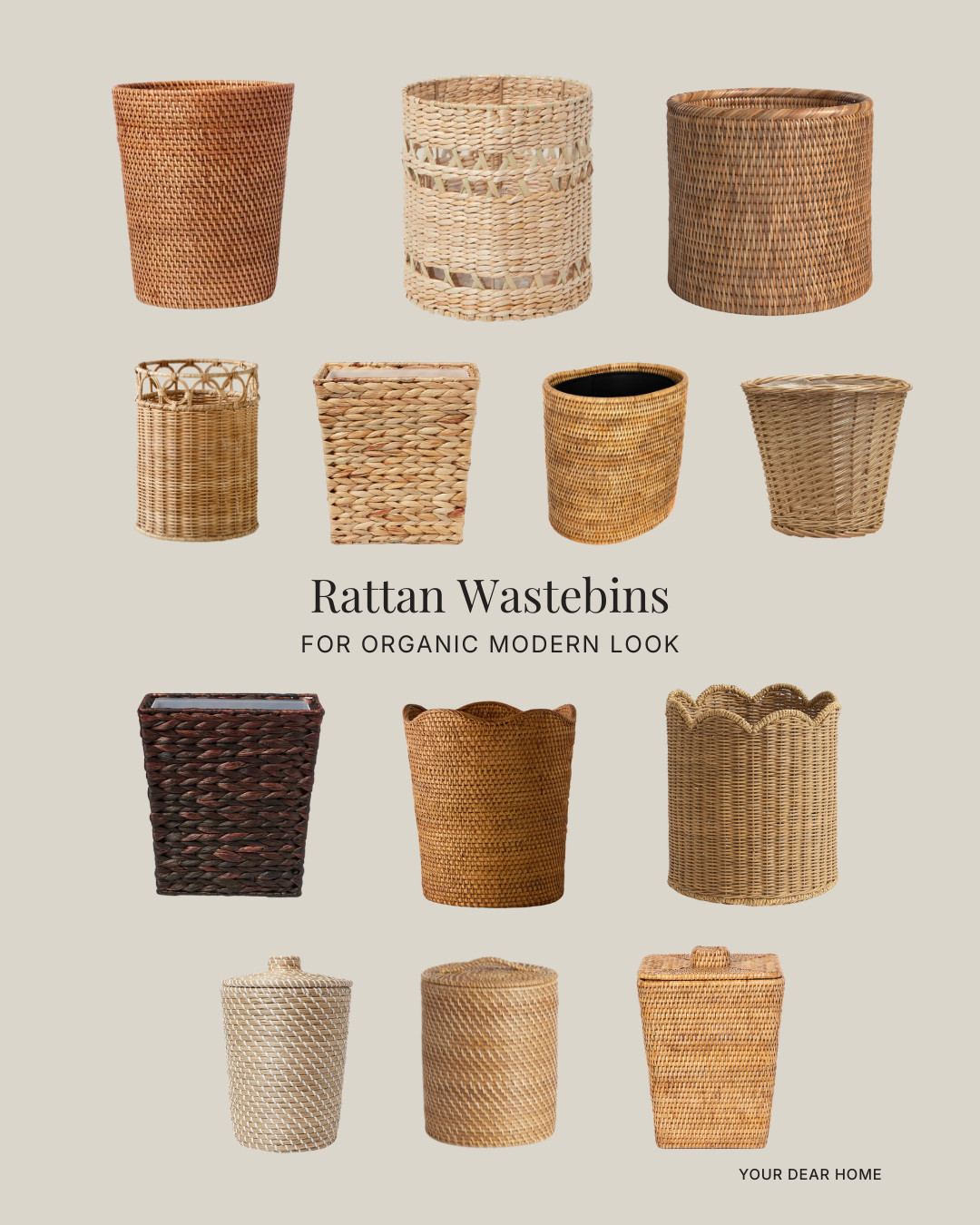 Small details matter more than we think. Swapping a basic wastebin for a woven one instantly elevates a bathroom or home office. Sharing my favorite rattan wastebaskets that feel subtle but intentional. 

 #LTKHome