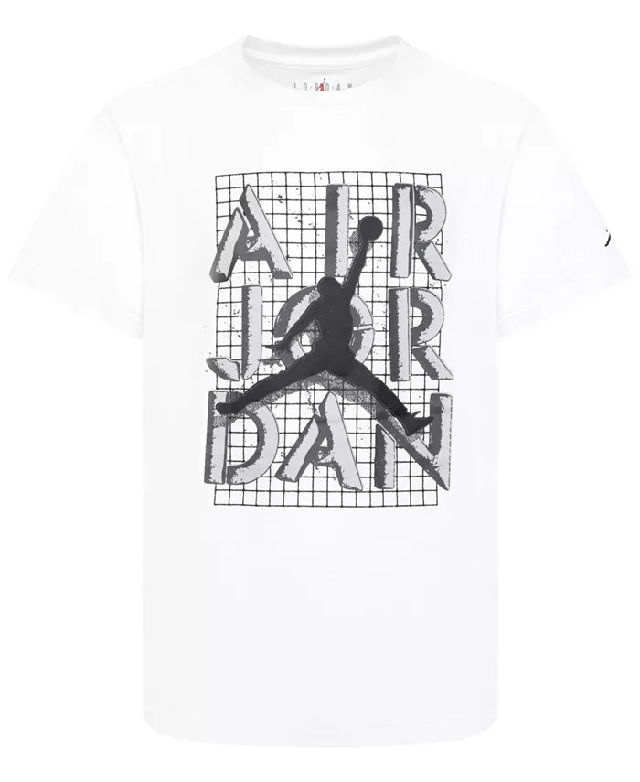 Jordan Big Boys Jordan Stack Short Sleeve T-shirt - Macy's | Macy's