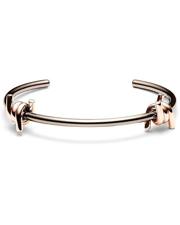 MVMT Women's Double Barbed Cuff Taupe/Rose Gold Bracelet | 160 mm | Amazon (US)