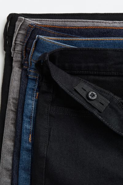 5-pack Slim Fit Jeans | H&M (US + CA)