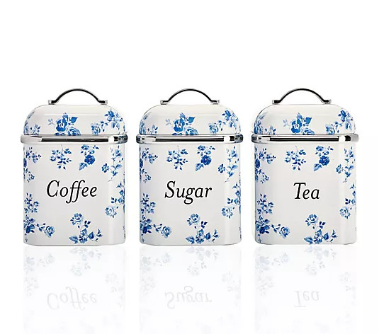 Make Your Selection: Laura Ashley VQ 3pc Canister Set | QVC