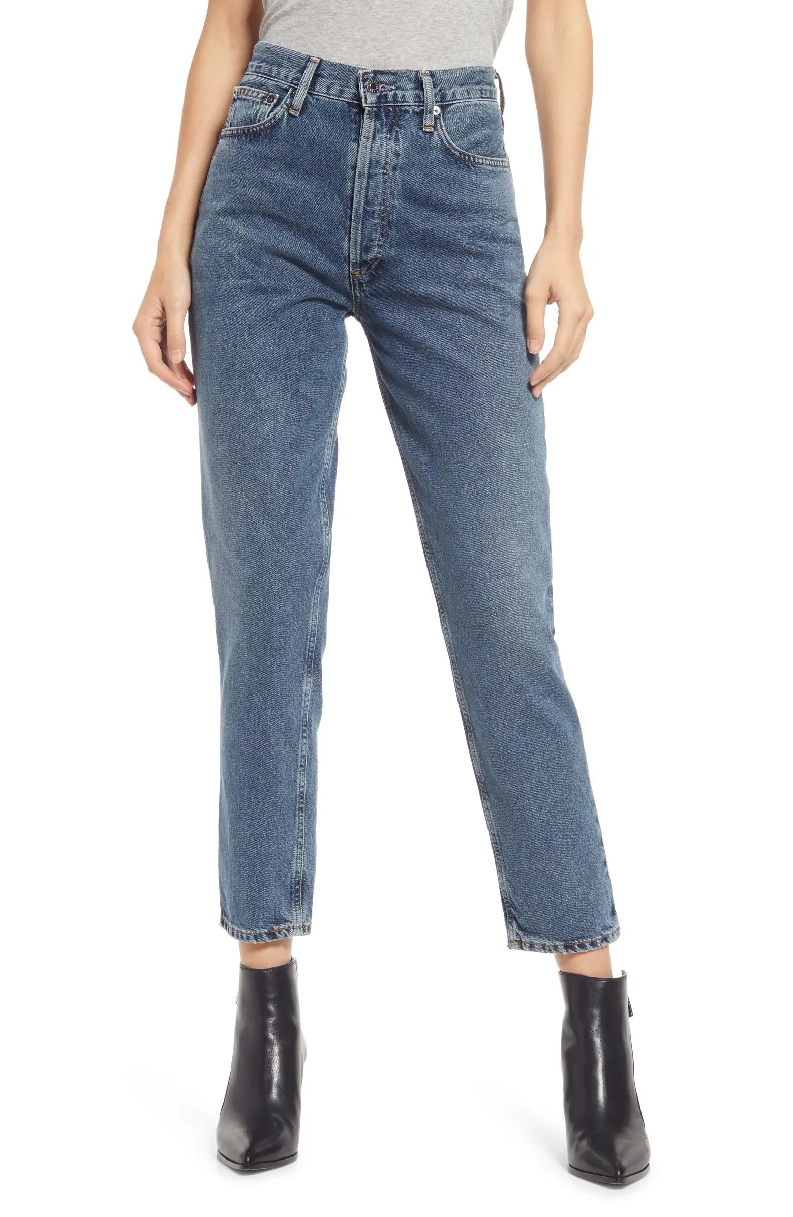 AGOLDE Fen High Waist Organic Cotton Blend Jeans | Nordstrom | Nordstrom