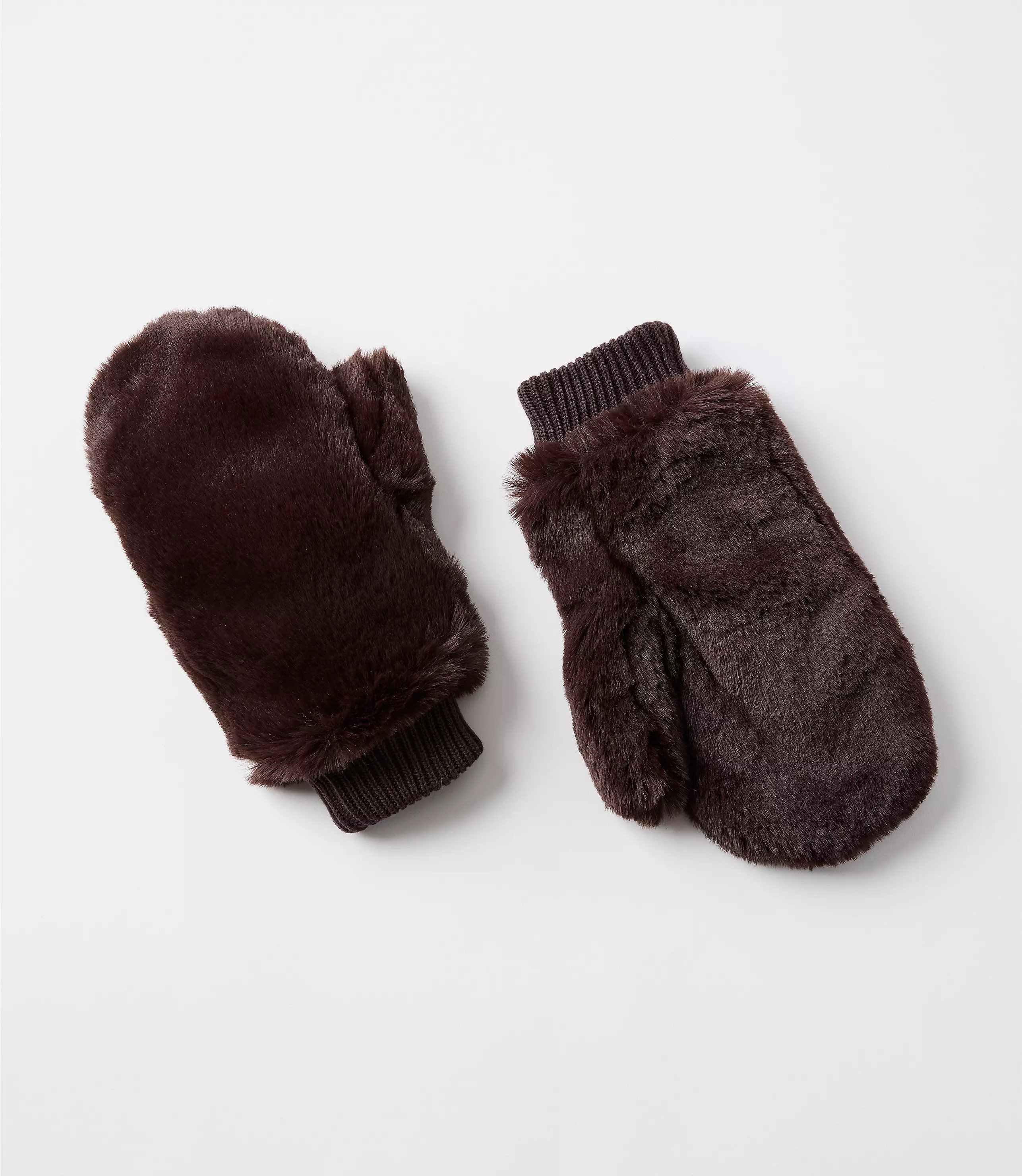 Faux Fur Mittens | LOFT