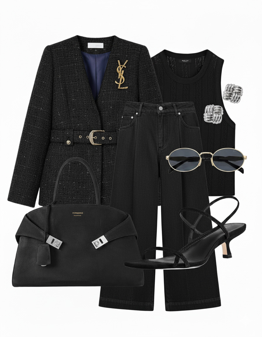 Timeless chic in every thread 🤍 This woven jacket instantly elevates any outfit — from classic denim days to bold accessory moments. Which way would you style it? 

 #LTKaustralia #LTKbag #LTKdresses