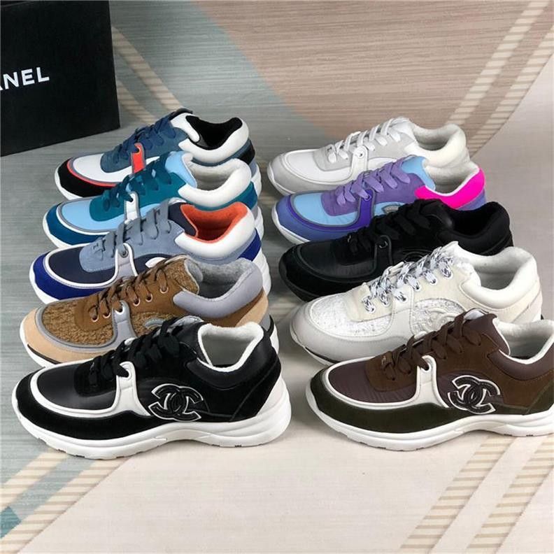 Brand Sneakers Dupe AAAAA Slippers Calfskin Sneaker Casual Shoes Vintage Suede Leather Sneaker Wo... | DHGate