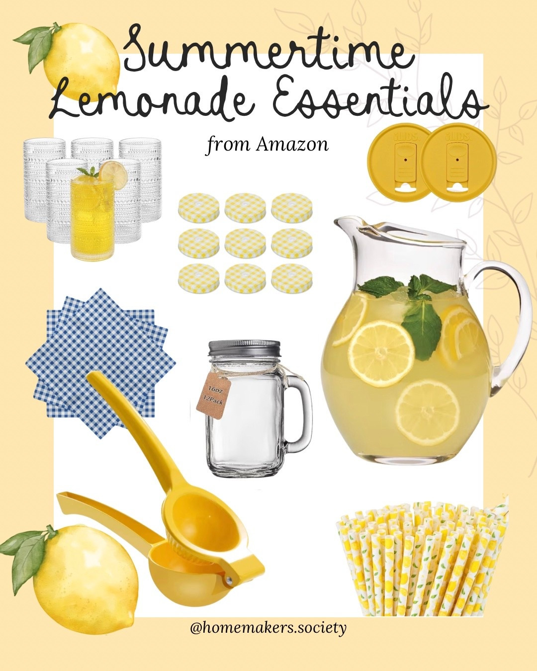 Summer and lemonade just go hand in hand! Here’s everything you need to serve up a delicious pitcher of lemonade this summer. Just add lemons and sugar!

#LTKHome #LTKSeasonal #LTKfoodie