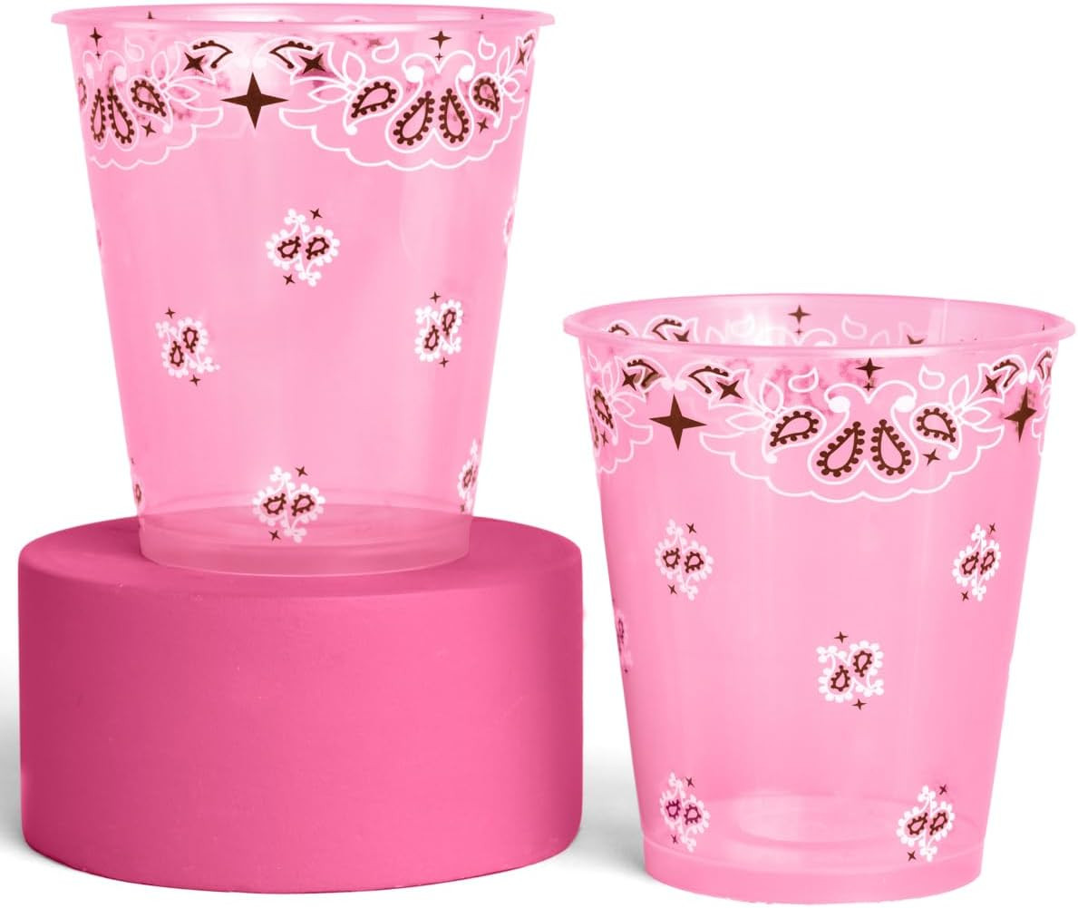 xo, Fetti 16pk Cowgirl Plastic Cups 12oz | Western Rodeo Party Decor | Amazon (US)