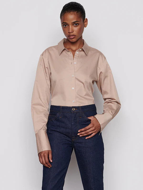 THE STANDARD SHIRT CAFE AU LAIT | Frame Denim