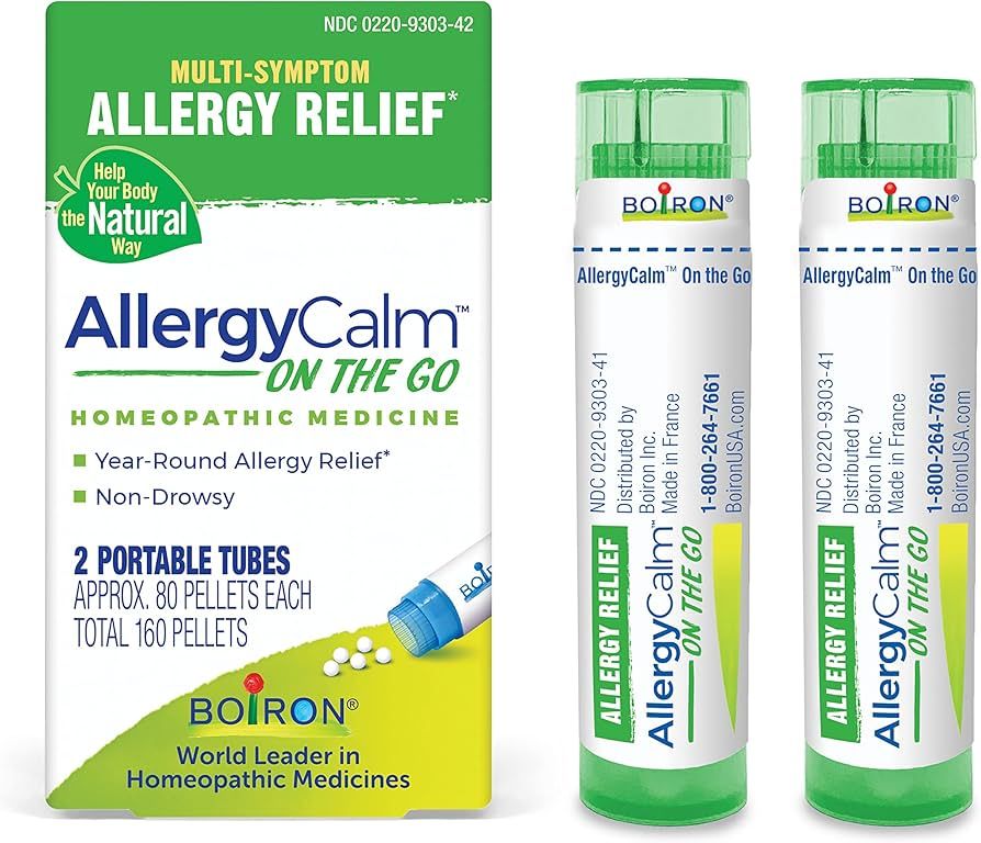 Boiron AllergyCalm On The Go for Relief from Allergy and Hay Fever Symptoms of Sneezing, Runny No... | Amazon (US)