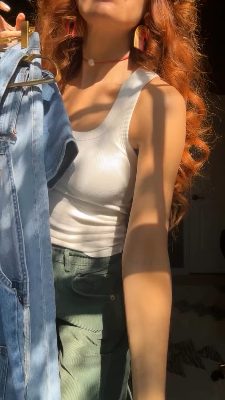 Blue jean baby, LA lady 🎶✨ #forever 

Channeling my inner Elton with three denim looks that are ready for anything the city throws my way! 
Ps- I never thought I’d be a wider leg, overalls or jumpsuit lover… but here we are. 
Which one’s your fave—1, 2, or 3? Let me know below! 👖💙 
All things linked on my LTK page - which you can find in my bio. 

 #BlueJeanBaby #OOTD #DenimDreams #gotthealthy #healthcoach #womensupportingwomen #fitover40 #womenempoweringwomen #getupgetdressed #feelgoodfriday #feelgoodlookgood