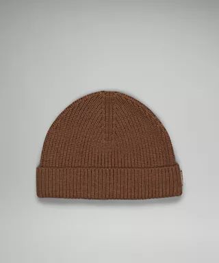 Close-Fit Wool-Blend Ribbed Knit Beanie | Lululemon (US)