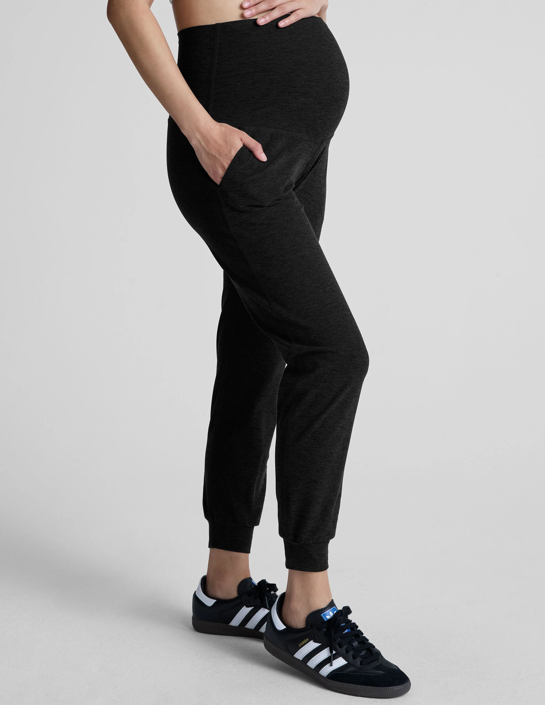 Spacedye Beyond the Bump Maternity Midi Jogger | Beyond Yoga | Beyond Yoga