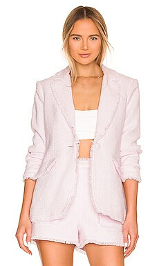 Cinq a Sept Boucle Khloe Blazer in Cherry Blossom from Revolve.com | Revolve Clothing (Global)