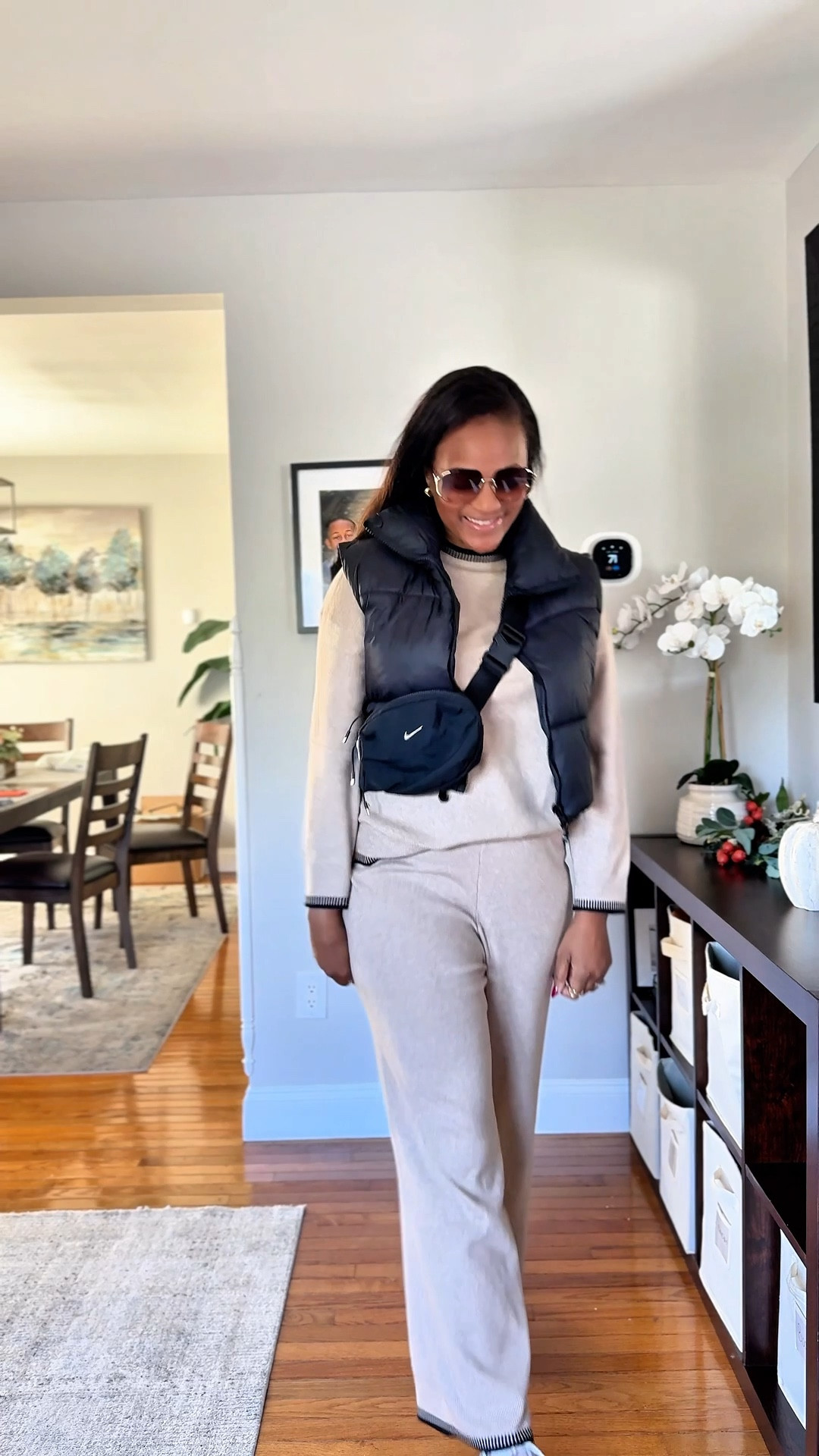 Obsessed with this super soft matching set! Pair it with my favorite puffer vest, the most versatile sneakers and great jewelry for an easy fall outfit to throw together any day of the week! 





Fall outfits, matching outfits, comfortable clothing, affordable looks, midsize looks, trending looks, midsize fashion, mom looks, over 40 fashion, Nike sneakers, bumbag, crossbody, gold jewelry 


#LTKActive #LTKSeasonal #LTKTravel