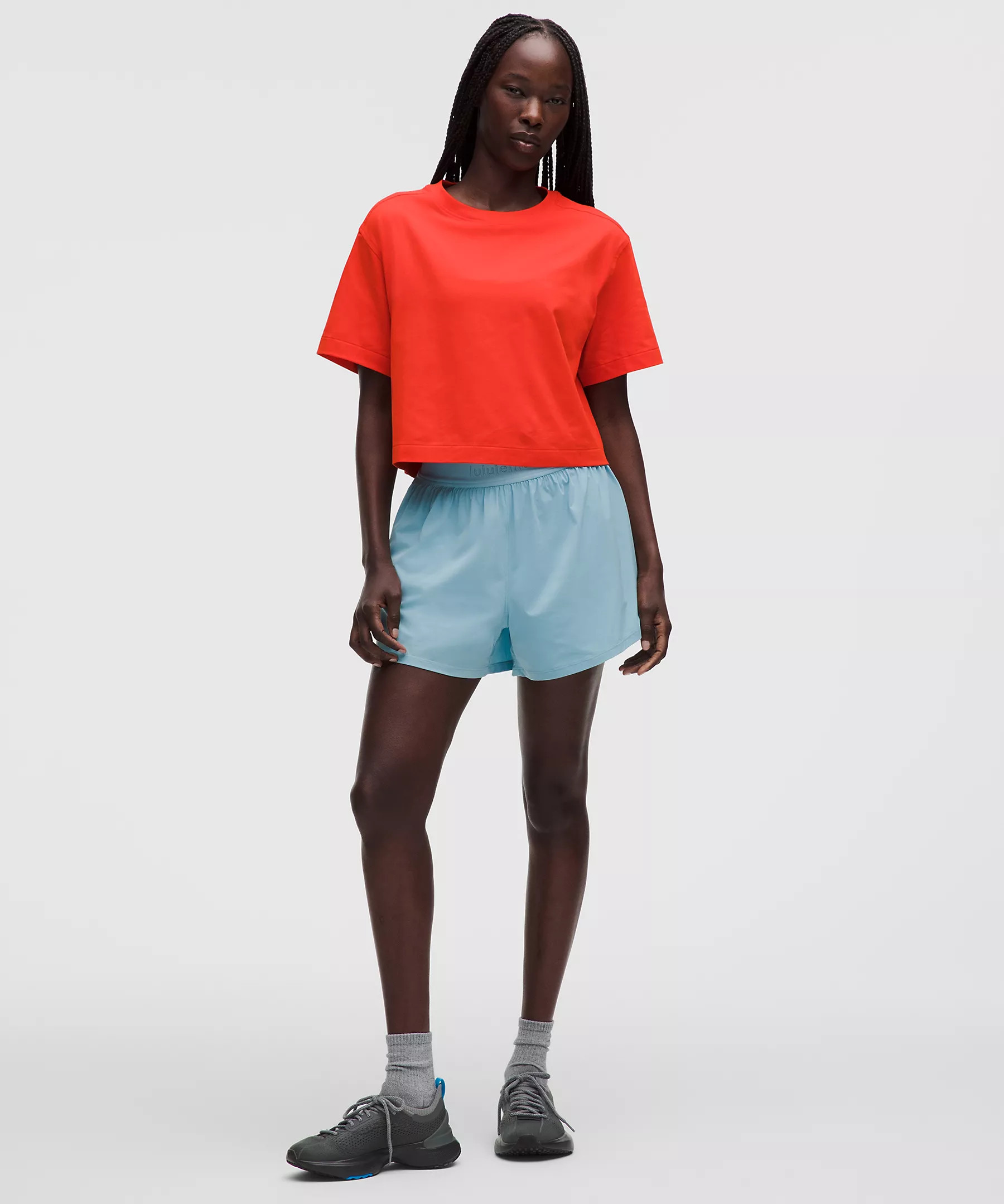 All Yours Organic Cotton Cropped T-Shirt | Lululemon (US)