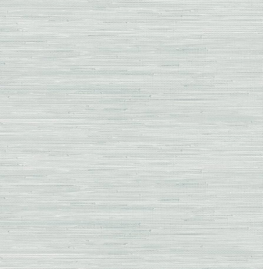 NuWallpaper x Social Social Whisper Blue Classic Faux Grasscloth Peel & Stick Wallpaper | Amazon (US)