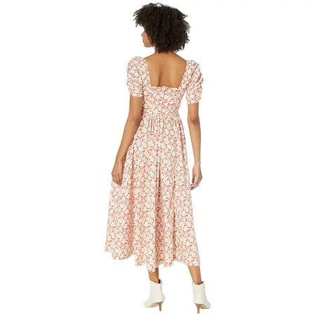 Free People She's a Dream Midi Dress Red Combo | Walmart (US)