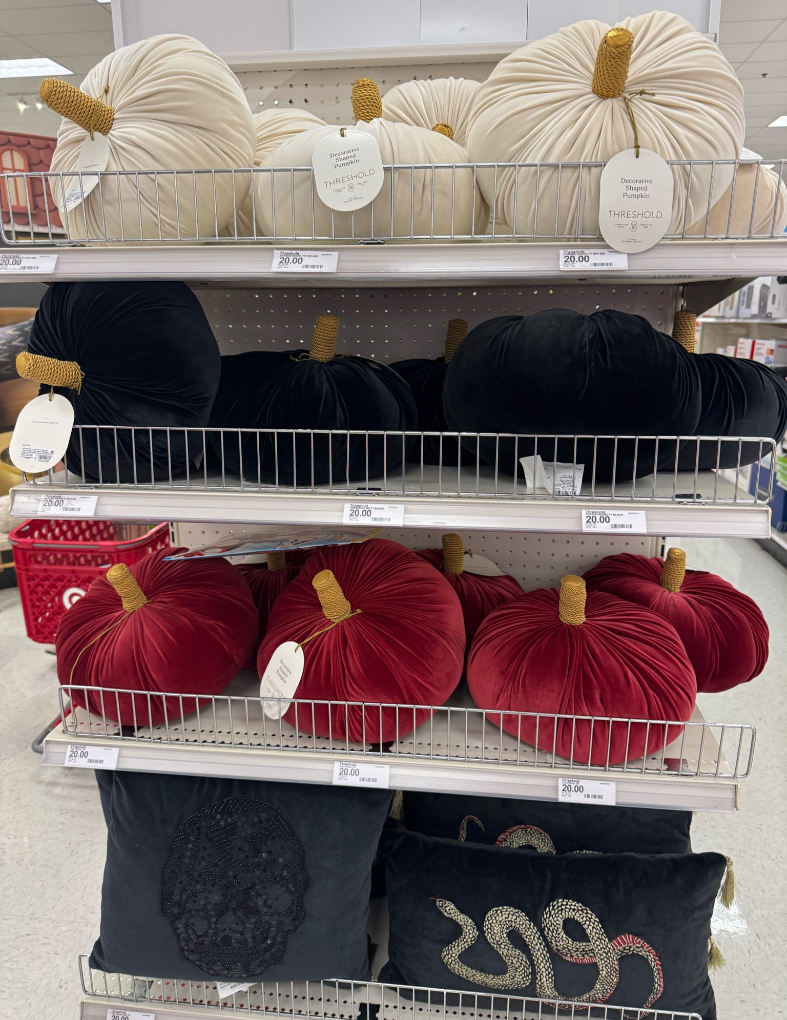 Target velvet pumpkins 🎃🖤🧡

#LTKFallSale #LTKSeasonal