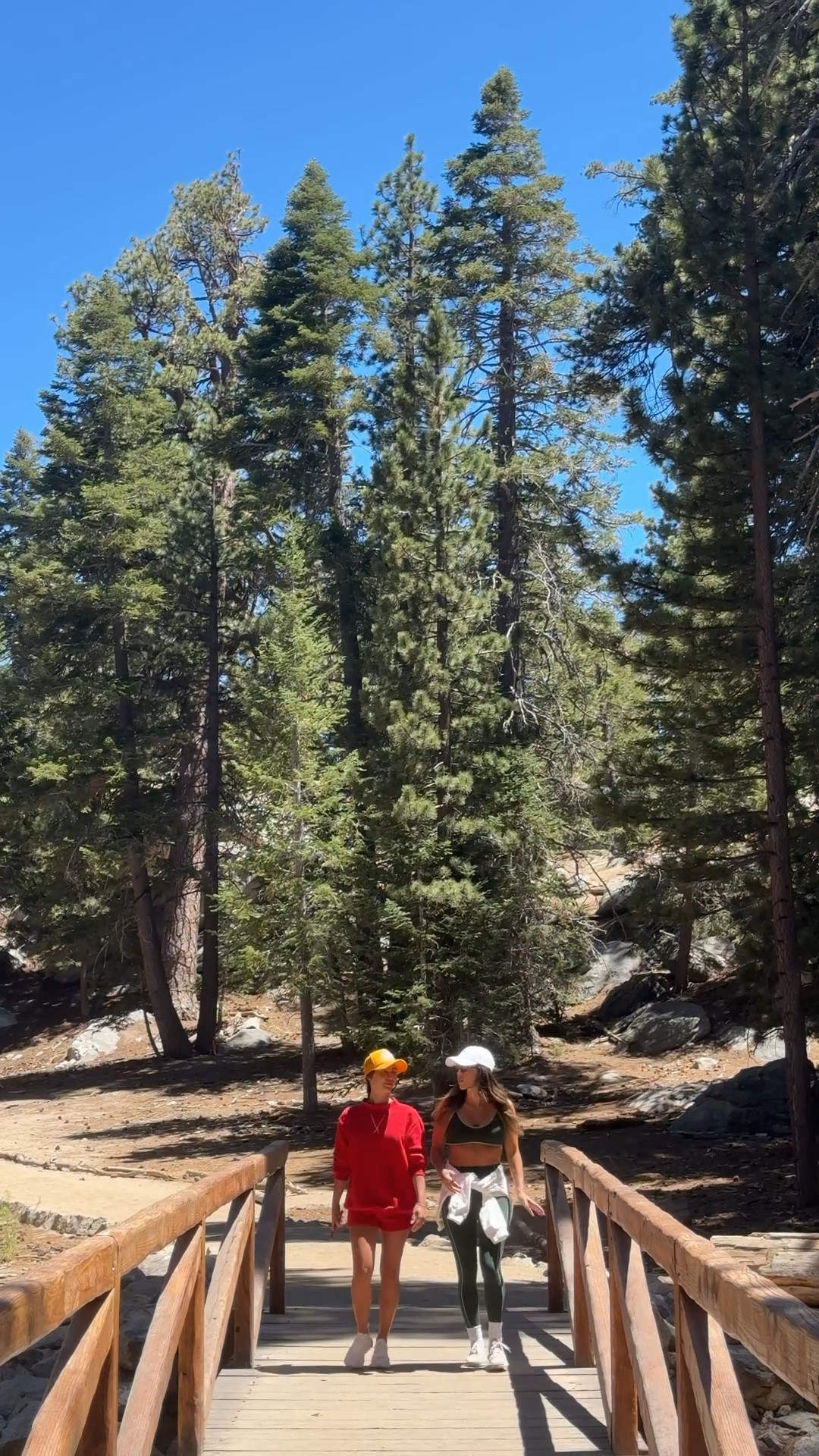 summer hiking, workout fits 🌲☀️🐻🍒

#parke #redset #truckerhat #amazonworkoutset #greenset #hikingoutfit #walkingoutfit #summerlounge #siegelmanstable 

#LTKActive #LTKStyleTip #LTKFindsUnder50