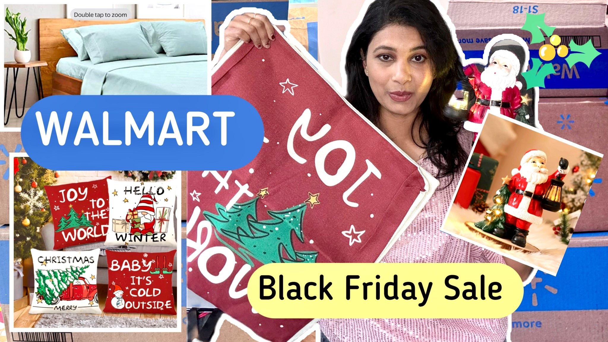WALMART Haul   Black Friday Sale ,Home Decor & More (youtube channel @ pamdsouza) 

#walmart #homedecor #blackfridaysale

#LTKHome #LTKSaleAlert #LTKHoliday