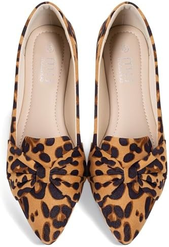 MUSSHOE Flat Shoes Women Comfortable Slip on Women's Flats Dress Shoes for Women | Amazon (US)