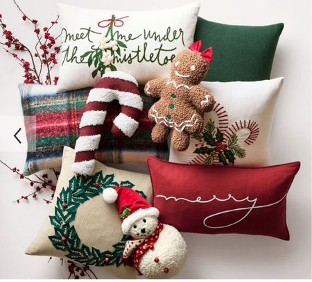 Christmas Pillows 

#LTKhome #LTKHoliday #LTKSeasonal