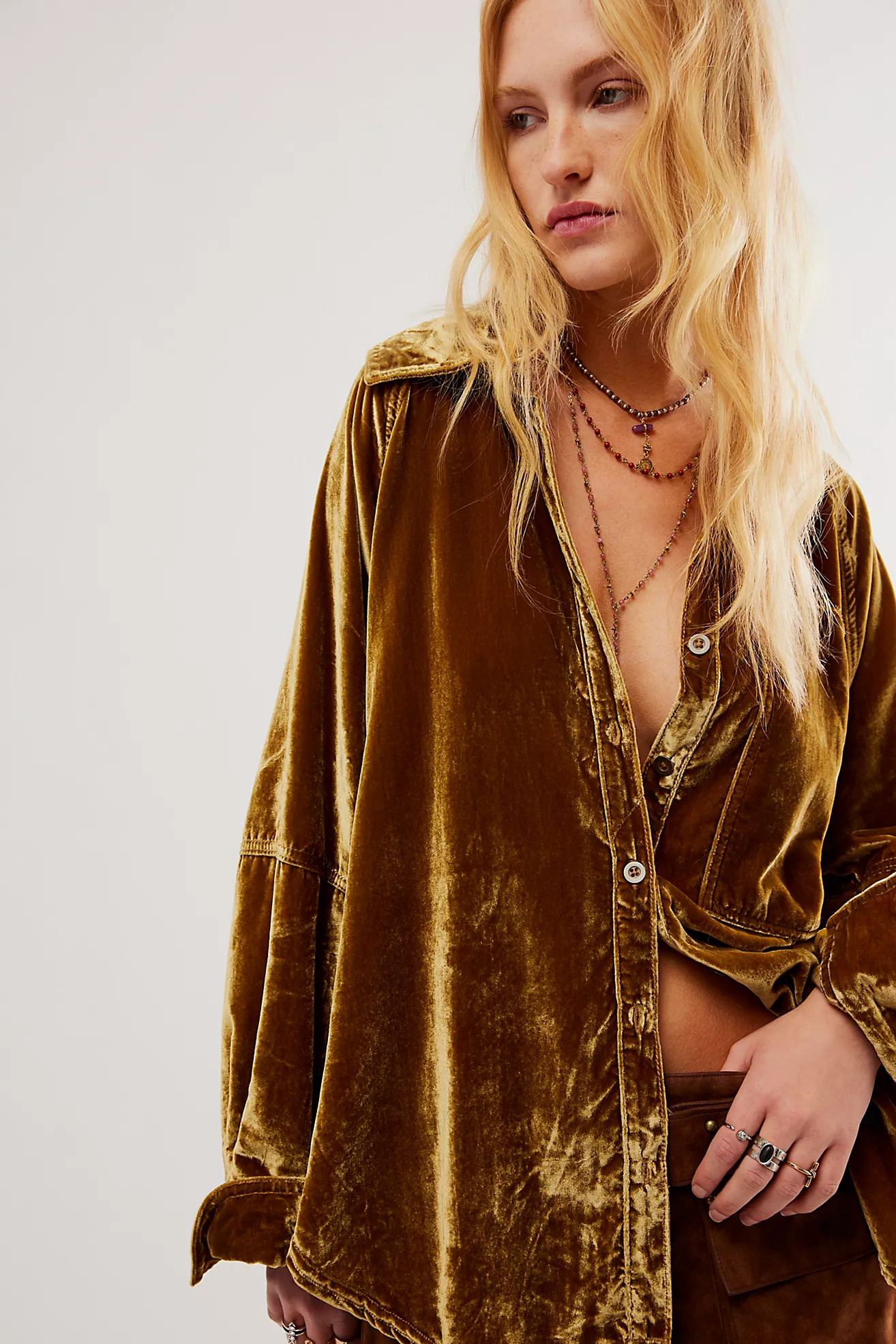 We The Free Night Skies Velvet Top | Free People (Global - UK&FR Excluded)