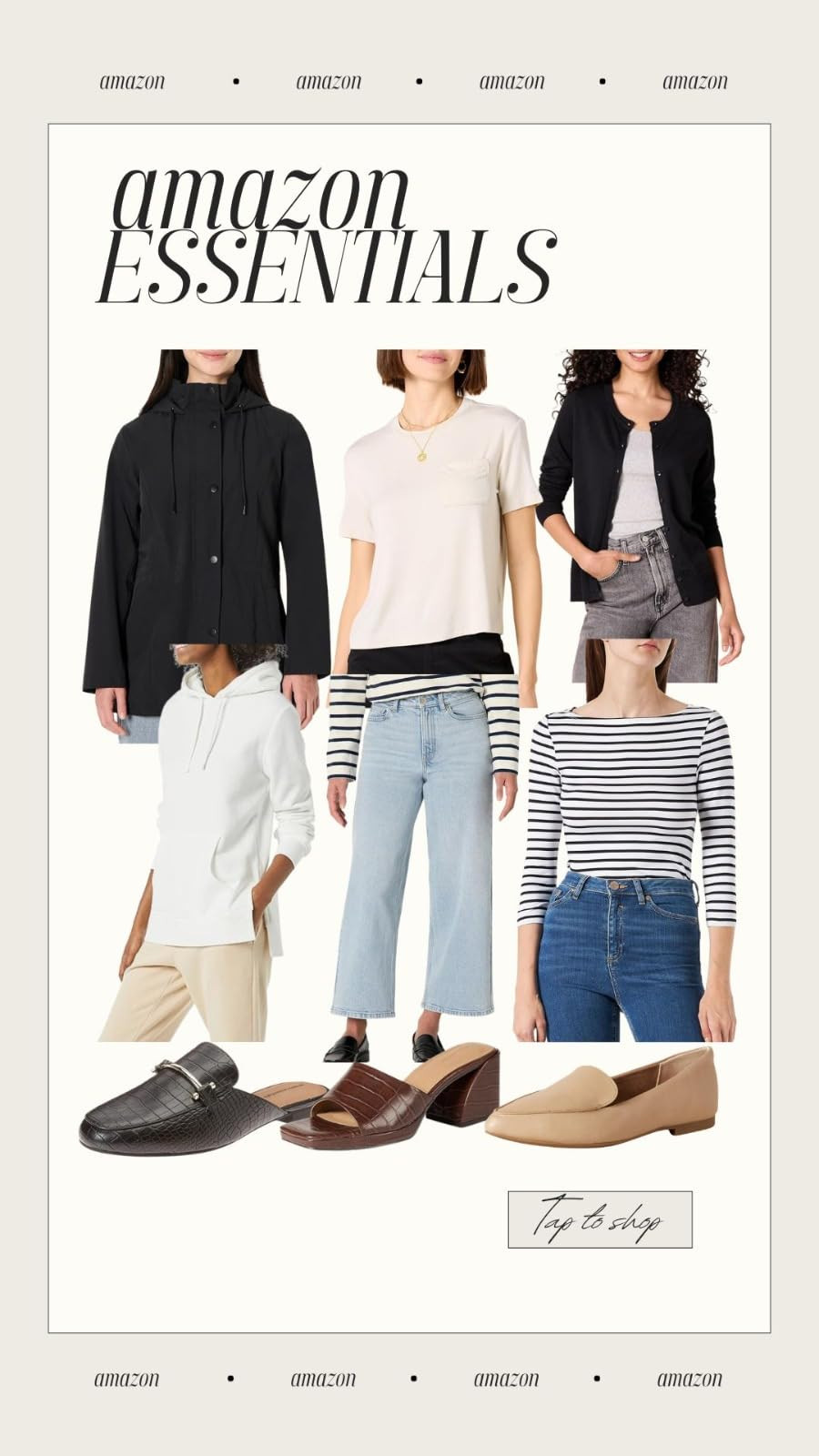 New Amazon Essentials collection. Check out these stylish staples. #newarrivals founditonamazon #amazonfashion amazon essentials 

 #LTKootd #LTKSeasonal