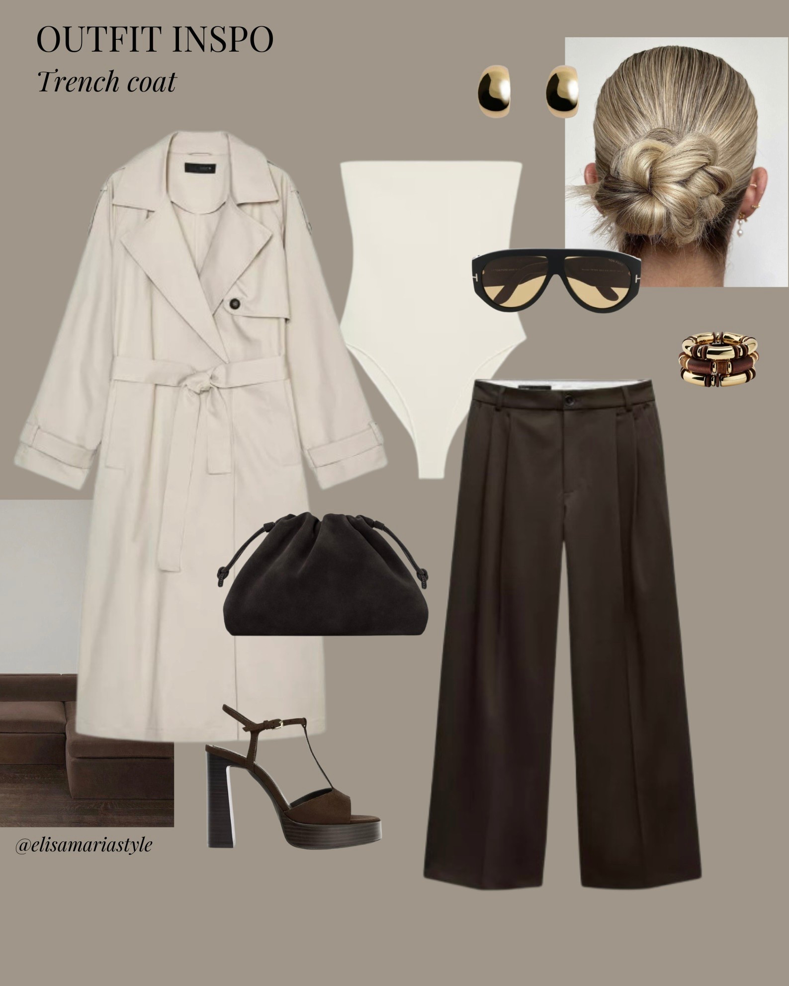 Trench coat outfit idea 🤍

#LTKsummer #LTKspring