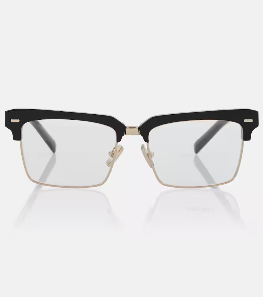 Miu Miu Square glasses | Mytheresa (INTL)