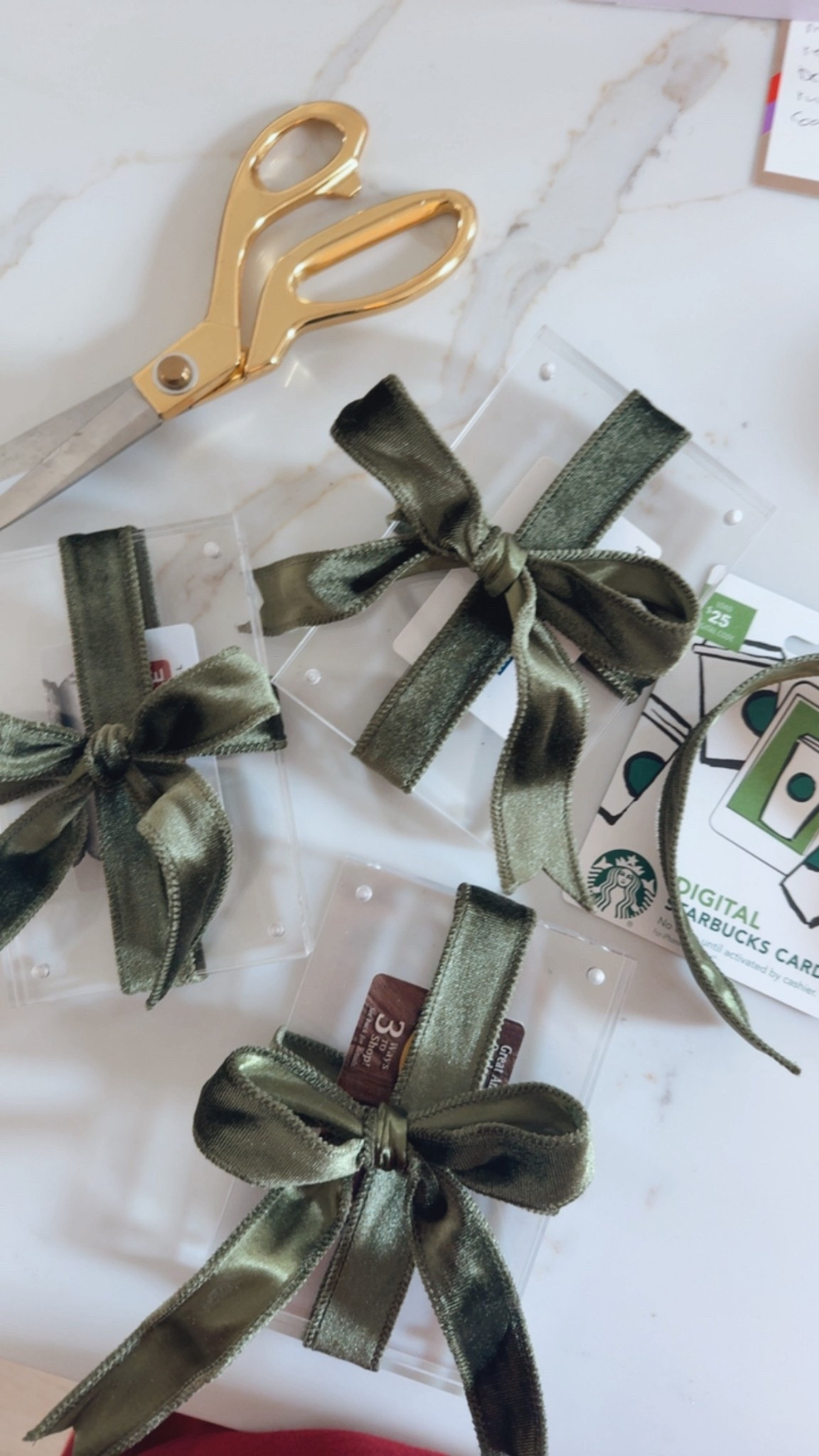 An easy way to elevate a gift card as a holiday gift! 

#LTKSeasonal #LTKHoliday #LTKGiftGuide