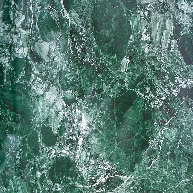 Green Wallpaper Marble Peel and Stick Countertop Granite Contact Paper 16" ×78.7" Blue Green Sel... | Amazon (US)