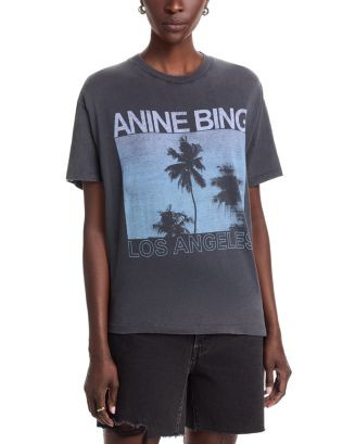 Anine Bing Cade Palms Tee | Bloomingdale's Women | Bloomingdale's (AU)