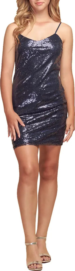 Un Deux Trois Kids' Sequin Minidress | Nordstrom | Nordstrom
