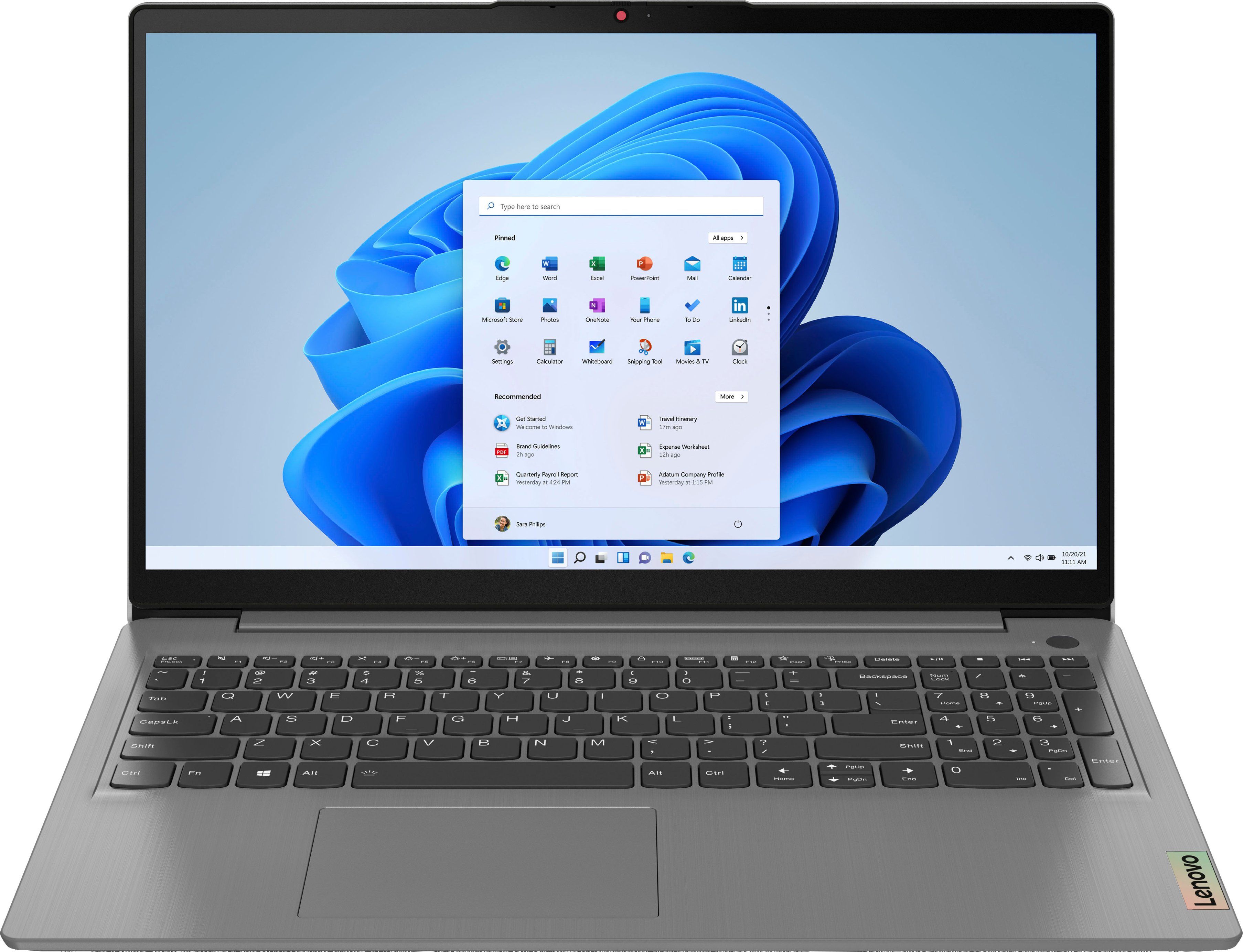 Lenovo Ideapad 3i 15.6" FHD Touch Laptop Core i5-1135G7 with 8GB Memory 512GB SSD Arctic Grey 82H... | Best Buy U.S.