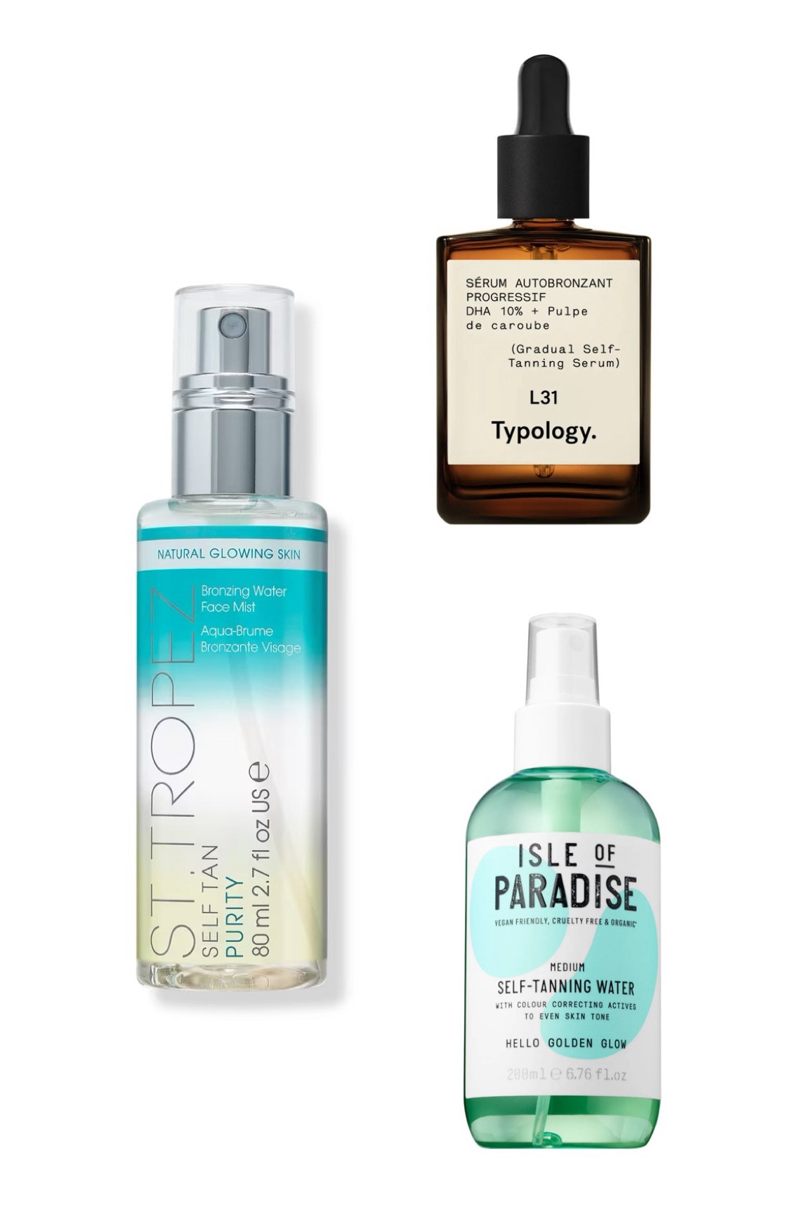 My absolute favorite face tanners! They give such a natural even glow. I probably use the st tropez one the most! 

#LTKSeasonal #LTKTravel #LTKBeauty