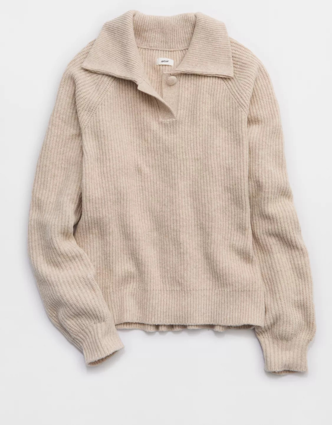 Aerie Classic Quarter Button Sweater | Aerie