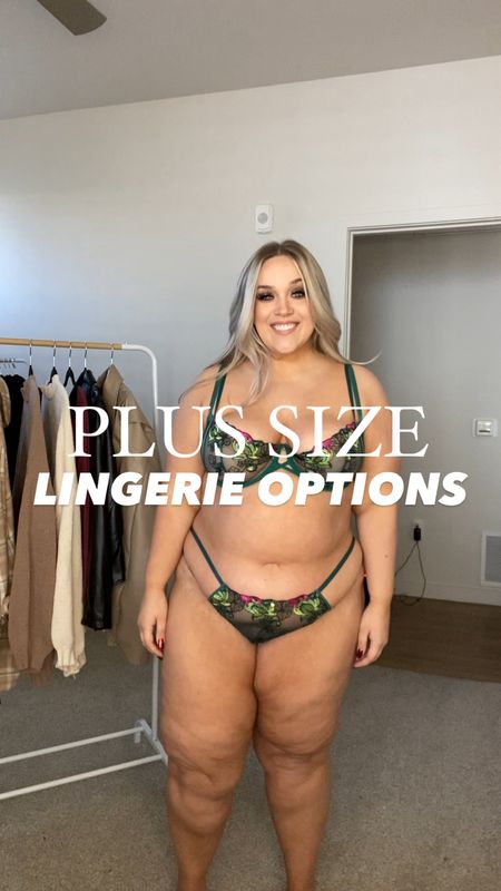 plus size lingerie perfect for date nights, or to wear just because ❤️‍🔥

I can’t believe it’s almost time to start shopping for Valentine’s Day, V-Day, galentines, etc. I’m really excited to share some lingerie options this year :) they’re perfect for year round 

I’m wearing my regular bra size / a 2xl in bottoms.




_______________________

plus size, plus size outfit, plus size fashion, curvy style, curvy fashion, size 20, size 18, size 16, size 3x size 2x size 4x, casual, Ootd, outfit of the day, date night, date night outfit, lingerie, date night lingerie, Casual date night outfit, dinner outfit, ootd. Lingerie, plus size lingerie, lace bodysuit, Plus size fashion, ootd, outfit of the day, casual style, Curvy, midsize, comfortable bra, joggers, lingerie, boudior, pink dress, date night dress, Valentine’s Day, Valentine’s Day dress, vday dress, vday outfit

#LTKmidsize #LTKplussize