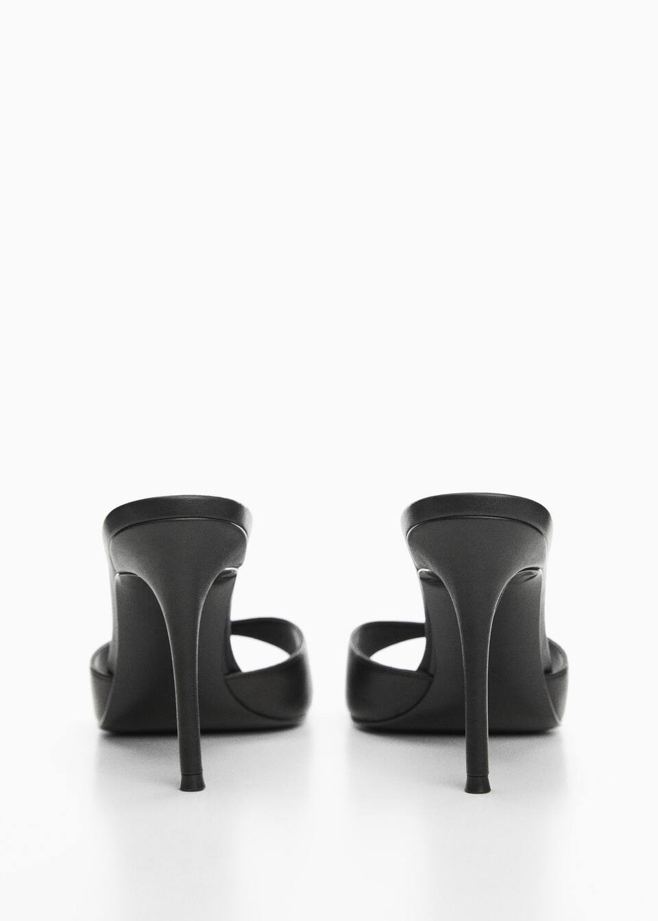Heel leather sandals -  Women | Mango USA | MANGO (US)