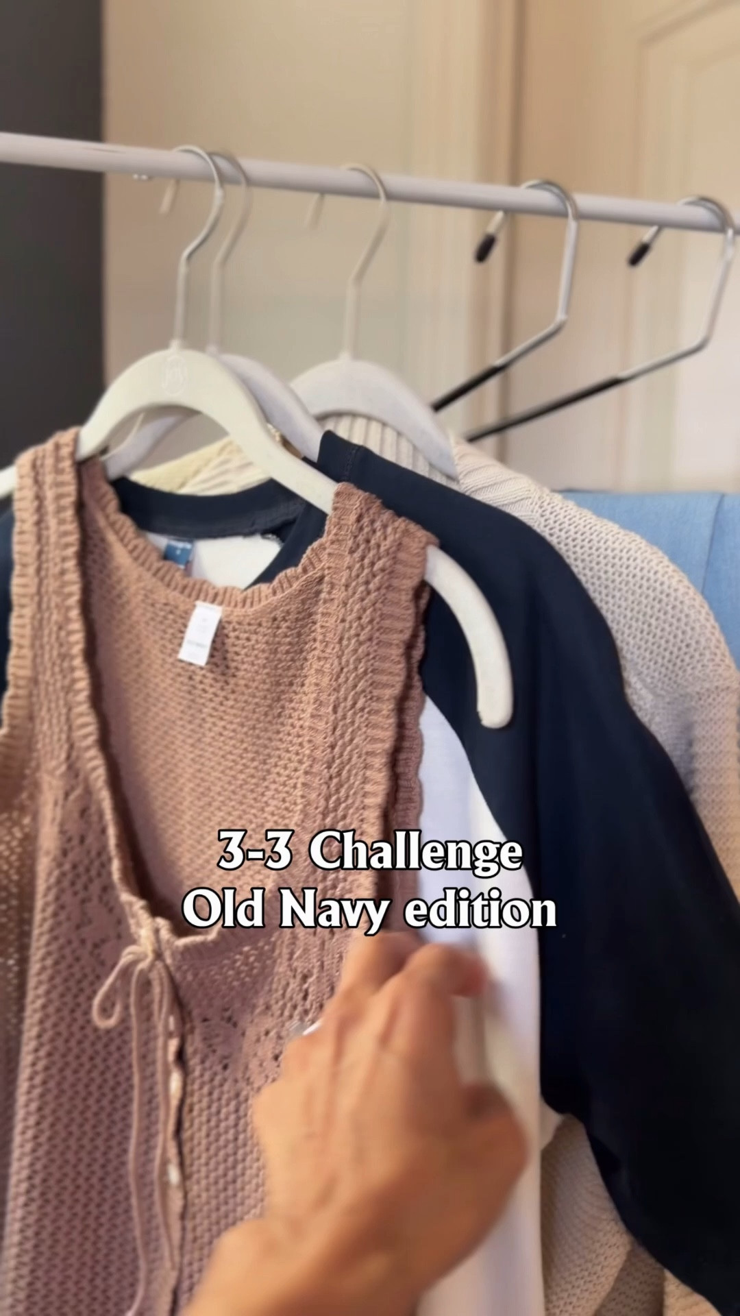 Making my wardrobe stretch by making 9 outfits. 

Thought I would give 3-3 challenge a try.. 
all from Old Navy 

Sweater tank and cardigan size xs 
Tee shirt size small 
Utility harem pants size xs 
Jeans size 0
Shorts size 2 

#LTKOver40 #LTKPetite #LTKSeasonal