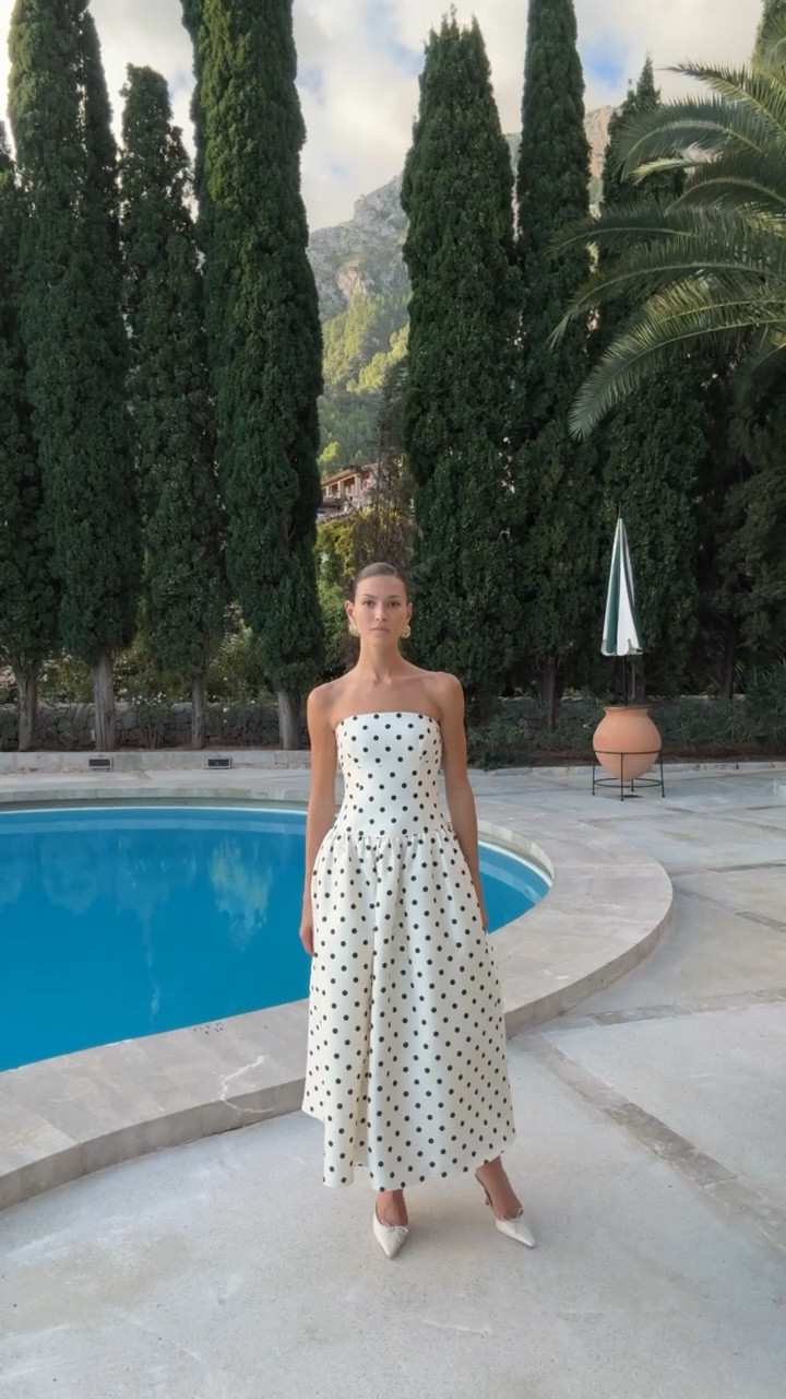 Polka dot dress for summer 🤍☀️

#LTKmodest #LTKsummer #LTKdresses