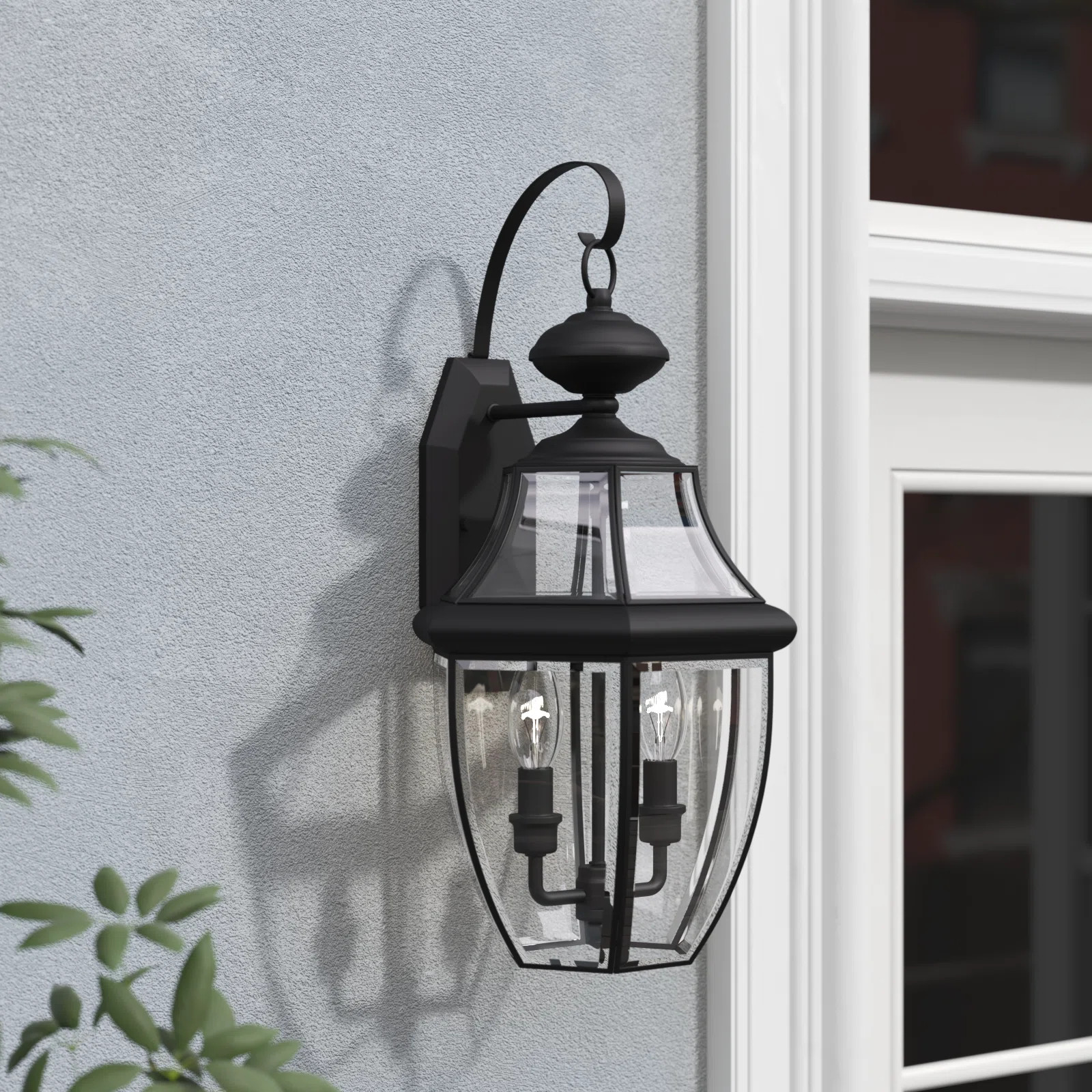 Lark Manor™ Alexavier Outdoor Wall Lantern & Reviews | Wayfair | Wayfair North America