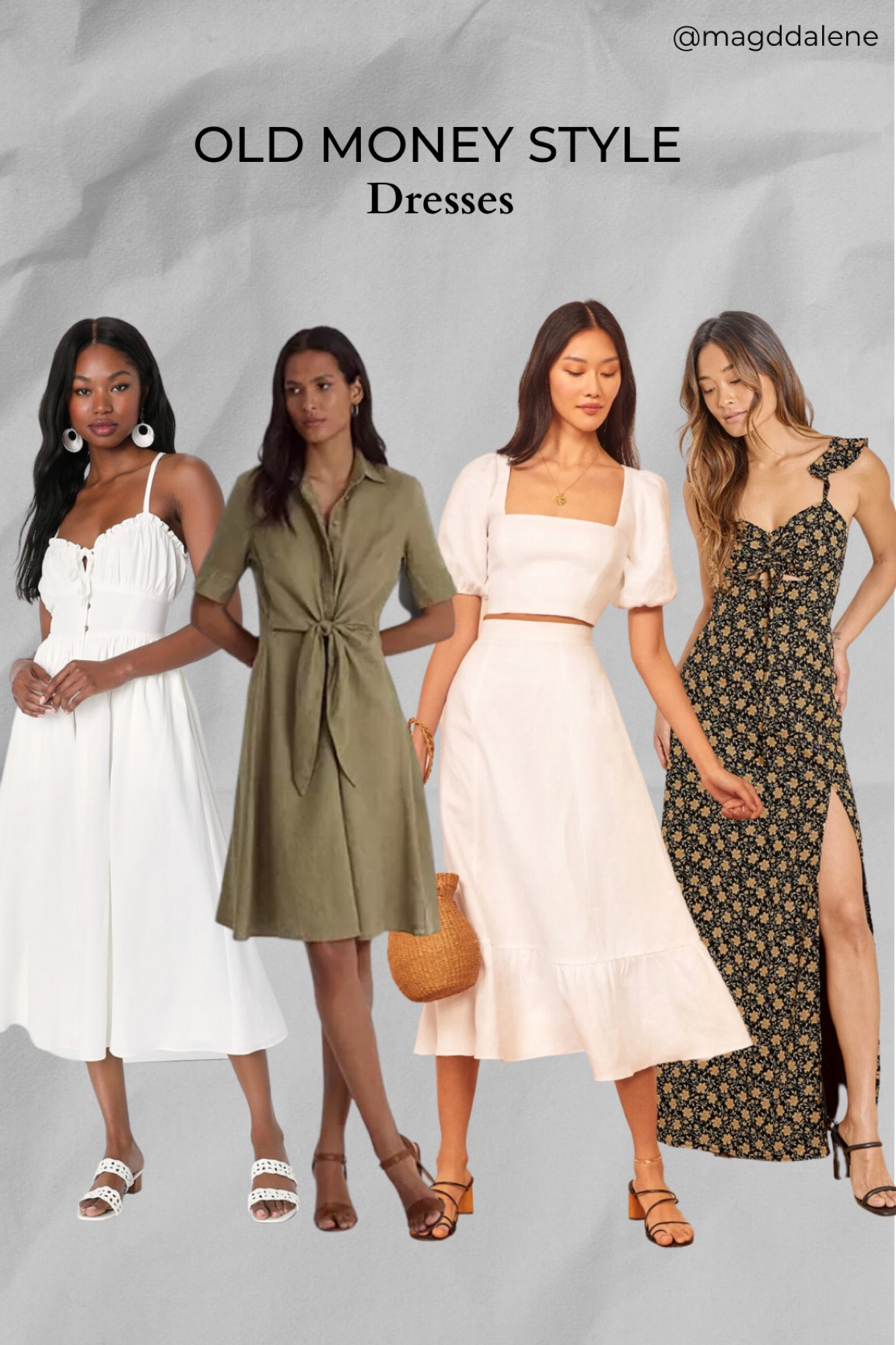 Old money women’s dresses. Classy and casual, day to nighttime looks. All price ranges for my baddies on a budget. 

#LTKstyletip #LTKFind #LTKunder100