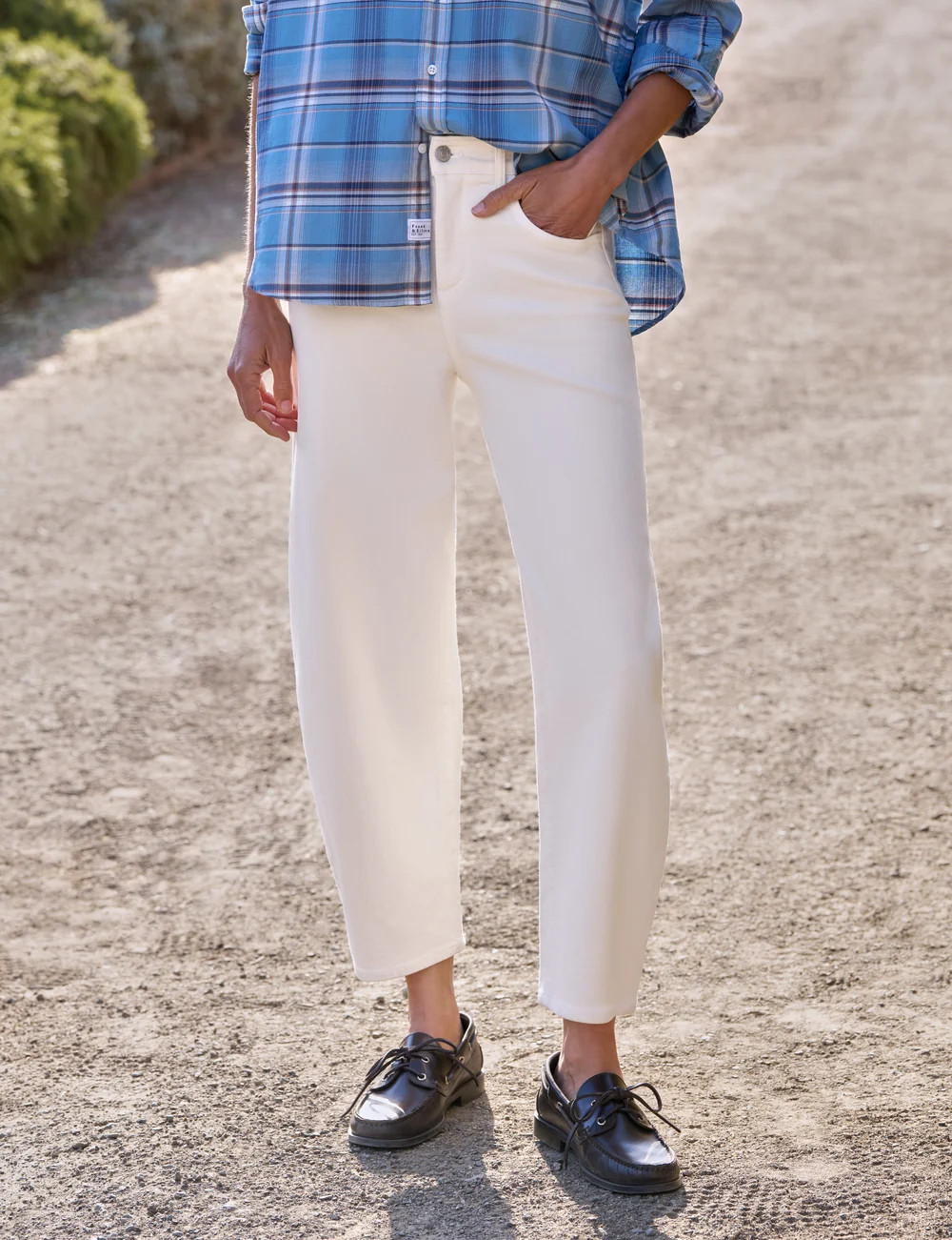 BRENNAN Natural, California Vintage Denim | Frank & Eileen