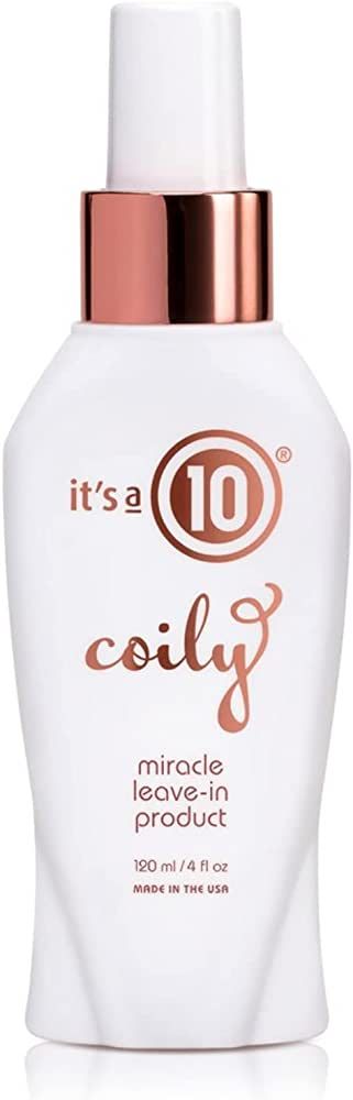 It's a 10 Haircare Miracle Coily Leave-in Product, 4 oz. | Amazon (US)