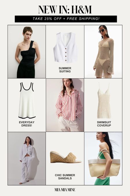 H&M new summer outfits on sale
Save 25% off summer suiting, linen pants, summer dresses and accessories 

#LTKFindsUnder50 #LTKFindsUnder100 #LTKSaleAlert