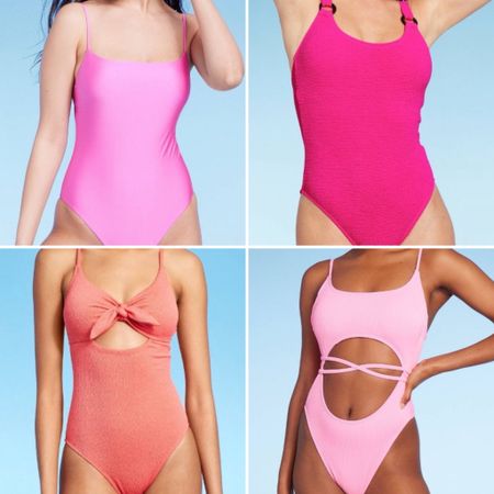 🩷 One piece bathing suits at Target! 20% off this week! 

#LTKSwim #LTKSaleAlert #LTKStyleTip
